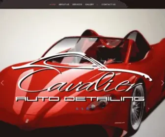 Cavalierautodetailing.com(Experts in exterior auto reconditioning) Screenshot