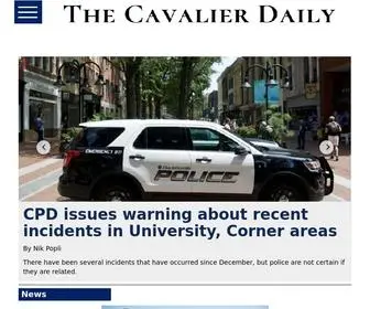 Cavalierdaily.com(The Cavalier Daily) Screenshot