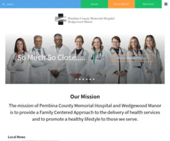 Cavalierhospital.com(Pembina County Memorial Hospital) Screenshot