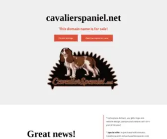 Cavalierspaniel.net(Cavalierspaniel) Screenshot