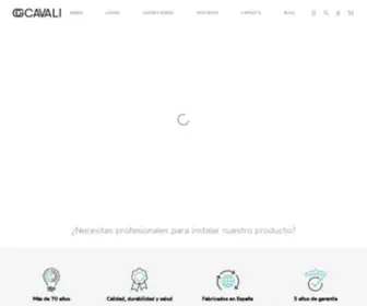 Cavali.es(Grifos de calidad y diseño al servicio de tu salud) Screenshot