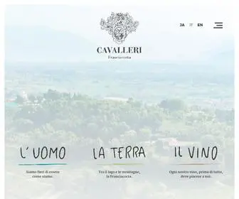 Cavalleri.it(Azienda Agricola Cavalleri) Screenshot