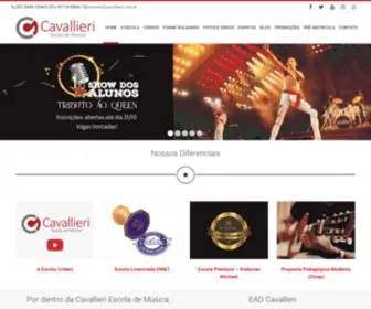 Cavallieri.com.br(Escola de M) Screenshot