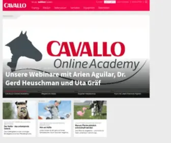 Cavallo.de(CAVALLO Magazin) Screenshot