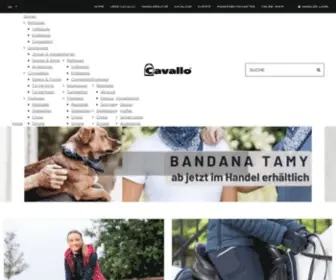 Cavallo.info(Reitstiefel und Reitbekleidung) Screenshot