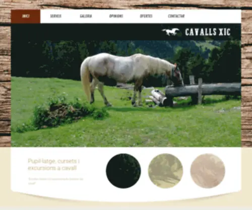 CavallsXic.com(Cavalls Xic) Screenshot