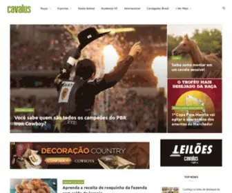 Cavalus.com.br(Home) Screenshot