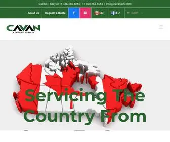 Cavanadv.com(Union Made Promotional Products & Services) Screenshot