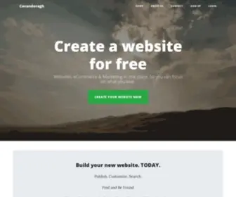 Cavandoragh.org(Create a website for free) Screenshot