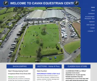 Cavanequestrian.com(Cavan Equestrian Centre) Screenshot