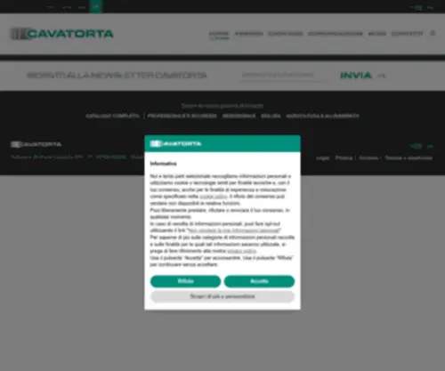 Cavatortagroup.com(High-quality fencing systems) Screenshot