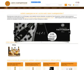 Cave-Champenoise.com(Champagne, Ratafia & Coteaux Champenois) Screenshot