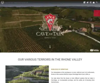 Cavedetain.com(Au coeur de l'Hermitage) Screenshot