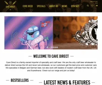 Cavedirect.com(Cave Direct) Screenshot