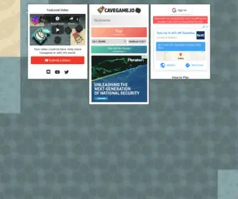 Cavegame.io(The Minecraft Survival .io Game) Screenshot