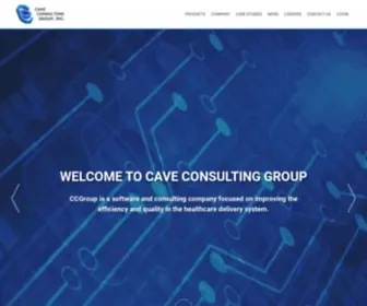 Cavegroup.com(Cave Consulting Group) Screenshot