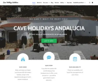 Caveholidaysandalucia.co.uk(Andalucia Spain) Screenshot