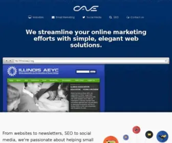 Caveim.com(Cave Interactive Media) Screenshot