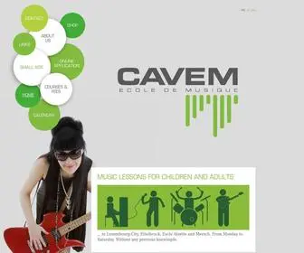 Cavem.lu(École de musique) Screenshot