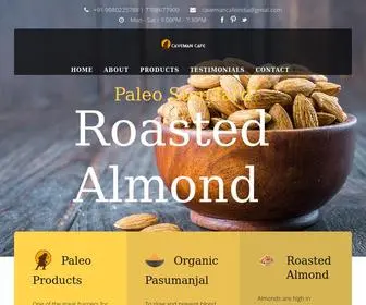 Cavemancafe.in(Paleo Products) Screenshot