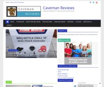 Cavemanreviews.co.uk(Caveman Reviews) Screenshot