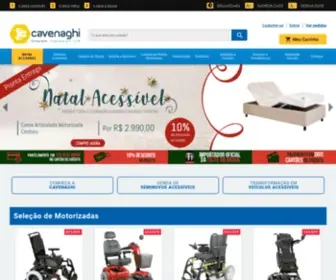 Cavenaghi.com.br(Loja de Cadeira de Rodas e Adaptação Veicular) Screenshot