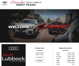 Cavenderwesttexas.com(Cavenderwesttexas) Screenshot