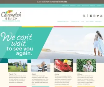 Cavendishbeachpei.com(Cavendish Beach) Screenshot