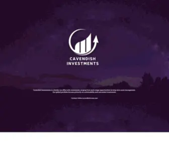 Cavendishinvest.com(Cavendish Investments) Screenshot