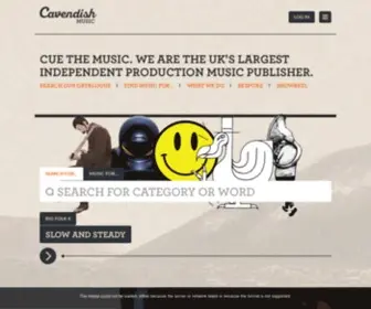 Cavendishmusic.com(Cavendish Music) Screenshot