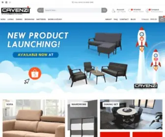 Cavenzi.com(CAVENZI Online Store) Screenshot