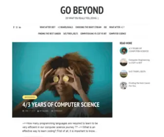 Caveontech.com(GO BEYOND) Screenshot