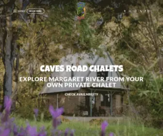 Cavesroadchalets.com.au(Cavesroadchalets) Screenshot