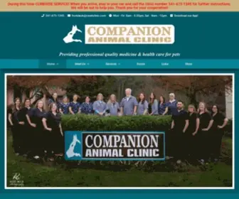 Cavetclinic.com(Companion Animal Clinic) Screenshot