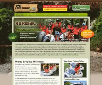 Cavetubingrus.com(Belize Cave Tubing Tour with David) Screenshot