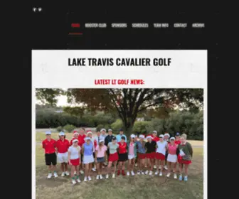 Cavgolf.com(Lake Travis HS Golf) Screenshot