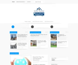 Cavhomes.com(CAV Homes) Screenshot