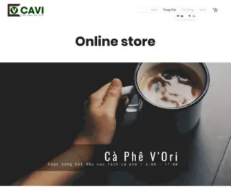 Cavi.vn(Cà phê nguyên chất) Screenshot