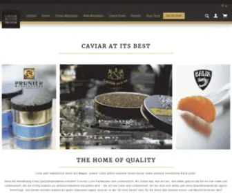 Caviarhouse-Prunier.de(Caviar House & Prunier) Screenshot