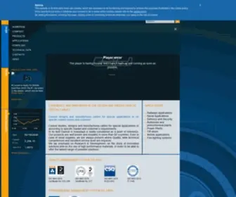 Cavicel.com(High Performance Cables) Screenshot