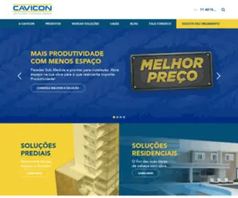 Cavicon.com.br(Bem Vindo) Screenshot