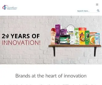 Cavinkare.com(31 years of innovation) Screenshot