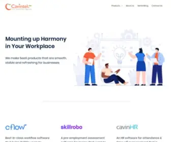 Cavintek.com(Provider of Cflow) Screenshot