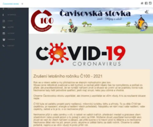 Cavisovska100.cz(Čavisovsk) Screenshot