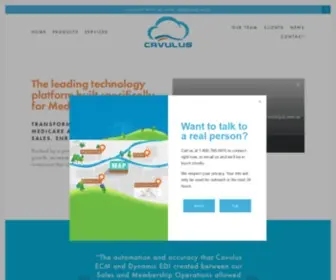 Cavulus.com(KCRM) Screenshot