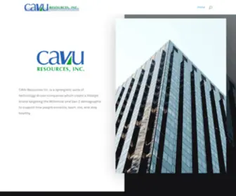 Cavuresource.com(CAVU Resources) Screenshot