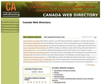Cawebdir.com(Canada Web Directory) Screenshot