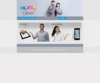 Cawi.hu(Nyitólap) Screenshot