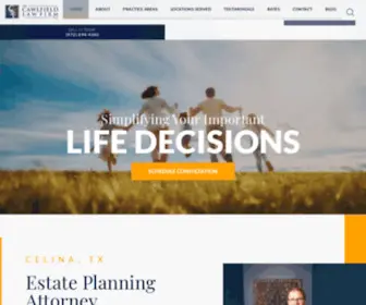 Cawlfieldlaw.com(The Cawlfield Law Firm) Screenshot