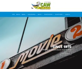 Cawsigns.co.za(Full Colour Digital Printing) Screenshot